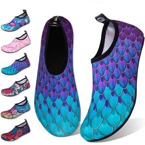 Water Shoes for Womens Mens Barefoot Quick-Dry Aqua Socks for‎ Beach Swimming